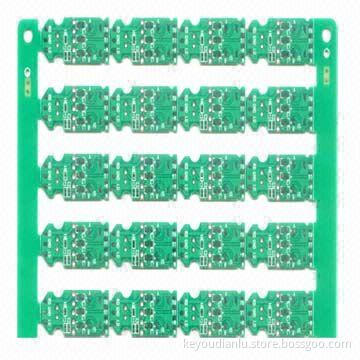 FR-4 Double-sided Bare PCB with LF HASL Surface Finishing and Sized 610 x 508mm